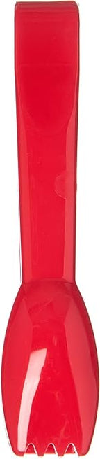 Carlisle FoodService Products 460605 Carly Salad Tong, 6" Salad Tong, Red, 1 Pack