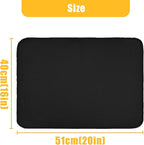 16" x 20" Rectangular Grill Mat, Fire Pit Mat Fireproof Under Grill Mat Oil-Proof Waterproof BBQ Pad for Outdoor Grill Accessories, Heat Resistant Protective Deck and Patio Mat Fire Resistant Pad