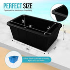 Extra Large Ice Block Mold (3-Pack) – 8 lbs Silicone Ice Brick Maker for Ice Bath & Cold Plunge – Giant Cube for Recovery, Muscle Relief & Coolers, Dishwasher Safe