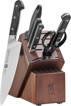 ZWILLING J.A. Henckels 7-pc ZWILLING Pro Knife Block Set, Black/Stainless Steel