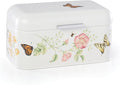 Lenox 892520 Butterfly Meadow Breadbox, 11.25" L x 6.5" W x 6.25" H