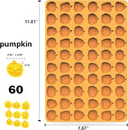 Pumpkin Silicone Molds for Halloween Candy, Chocolate, Gummy and Halloween decor, Jack O Lantern Candy Mold with Scraper (1 PCS pumpkin)