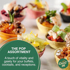 CROC'IN - Sweet Premium Mini Tart Shells - Edible Pastry Pans For Dessert - Artisanal Confection - 60 Pieces