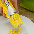 Corn Peeler Stainless Stee Corn Cob Stripper Tool Corn Thresher from the Cob, Removes Corn Kernels From Corn Cobs In Seconds, Kitchen Gadget