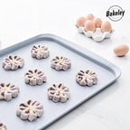 20-Inch Baking Sheet Pan, Professional Non-Stick Three Quarter-Sized Cookie Sheet Carbon Steel Baking Tray for Oven 20" x 14"