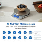 Etekcity Nutrition Smart Food Kitchen Scale, Digital Ounces and Grams for Cooking, Baking, Meal Prep, Dieting, and Weight Loss, 11 Pounds-Bluetooth, 304 Stainless Steel (Pack of 10)