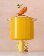 Caraway Stock Pot - 12 Qt Ceramic Coated Pot With Lid - Fee From Forever Chemicals - Large Pot for Bigger Batches - Sage