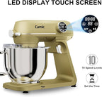 8.45 QT All Metal Dough Mixer,10 Speed Large Capacity Kitchen Stand Mixer with Digital Timer & Tilt-Head, Electric Mixer with Whisk Dough Hook Mixing Beater for Baking,Cakes,Cookie,Bread,Salad