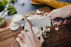 DURA LIVING 8 Inch Professional Chef Knife – High Carbon Stainless Steel, Razor-Sharp, Versatile Cooking & Cutting Kitchen Knife, Ergonomic Handle, Sleek Black Design