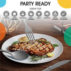 Party Solids Silver Plastic Silverware Heavy Duty 300 Pieces Silver Plastic Cutlery Sets, Utensil Sets, 100 Of Each Forks, Knives & Spoons Disposable Cutlery Set, Flatware Set For Party Supplies