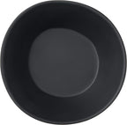 Carlisle FoodService Products Ridge Reusable Plastic Bowl for Home and Restaurant, Melamine, 52 Ounces, Slate