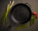 Mercer Culinary Pre-Seasoned Cast Iron Skillet, 10.25-Inch