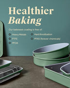 Caraway Non-Stick Ceramic Baking Sheet - Naturally Slick Ceramic Coating - Non-Toxic, PTFE & PFOA Free - Perfect for Baking, Roasting, and More - Large (18" x 13") - Marigold