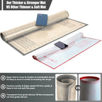 Silicone Pastry Mat 36''By 24'' Nonstick Baking Mats Extra Large Counter Mat for Dough Rolling, Pastry, Pie Crust, Fondant, Cookies, Bread, Pasta, Pizza Mat
