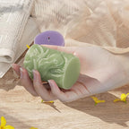 Bear Cylinder Animal Resin Casting Silicone Mold for Home Decor & Candle Making Wave Spiral Mold