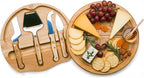 PICNIC TIME Star Wars Death Star Circo Cheese Board and Knife Set, Charcuterie Board Set, Wood Cutting Board, (Parawood)