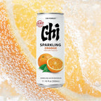 CHI FOREST Sparkling Water Beverage, Lychee & Orange drinks, Zero Sugar or Artificial Flavor, 11.16 fl oz Cans (Pack of 12)