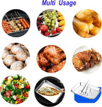 Extra Small Baking Sheet Pans Stainless Steel 304 Tiny Serving Tray 9.3 x 6.9 x1.1Inch (Diagonal 10.63) Dishwasher Safe No Rust Reheat Food for 1~2 Person 2 Pack