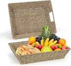 Wicker Seagrass Basket 2 Pack