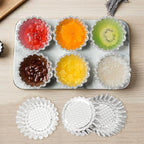 pson 20Pcs 3.75 Inch Egg Tart Molds, Non-Stick Aluminum Mini Tart Pans for Baking Tarts, Pies, Cupcakes, Muffins, Pudding, and Desserts