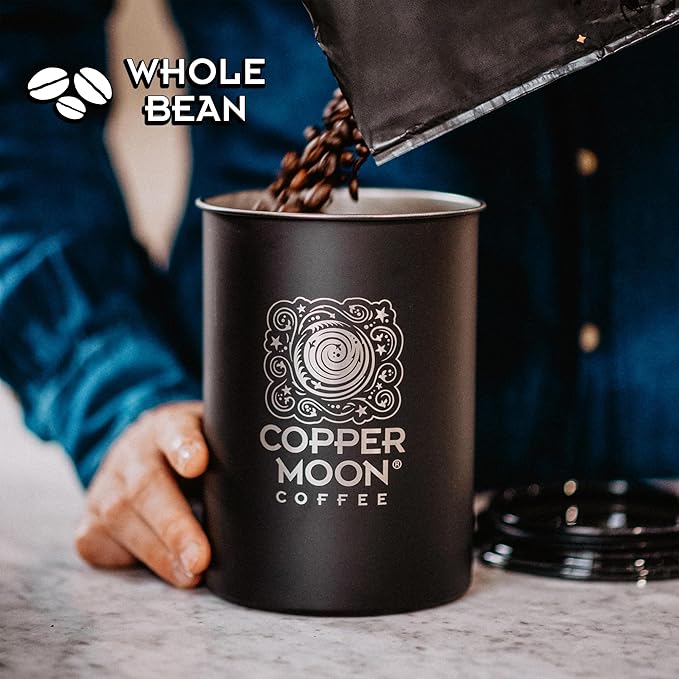 Copper Moon Medium Roast Whole Bean Coffee, Stargazer Blend, 5 Lb
