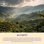 Coffee Bean Direct Organic Fair Trade Espresso Blend, Whole Bean Coffee, Dark Roast, 1 Pound Bag (Pack of 1)
