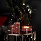 WoodWick Cinnamon Chai Holiday Candle Gifts for Women and Men, 21.5 oz Large Hourglass Candle with Crackling Wick