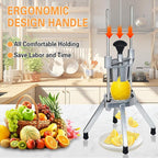 Hakka Commercial Easy Wedger Slicer Lemon Cutter with 4 Wedger/ 6 Wedger/8 Wedger Stainless Steel Fruit Cutter Lime Slicer for Lemons Limes Tomatoes Potatoes