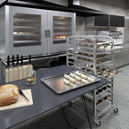 Pack of 12 | 18 in. x 26 in. Full Size Aluminum Bun. / Sheet Pan | Ideal for baking, roasting, cooling, prepping, or storing - a must-have in restaurants, bakeries, and busy kitchens.