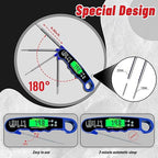 Meat Thermometer Digital, Instant Read Meat Thermometer with Backlight & Magnet for Kitchen, Beef, Grill, Turkey,IP67 Waterproof Cooking Thermometer，Suitable as Stocking Stuffers for Men