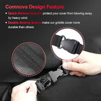 Comnova Griddle Cover for Blackstone 36 Inch - 600D Flat Top Griddle Cover Without Hood, 36" Outdoor Grill Covers Heavy Duty Waterproof for Blackstone 1554, 1825 and More