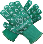 Grill Armor Oven Gloves – 932°F Heat, Fire & Cut Resistant Mitts for BBQ, Grill, Cooking, Grilling, Baking, Smoker & Fire Pit