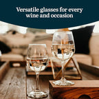 Libbey All-Purpose Wine Party Glasses, 12.75-ounce, Set of 12