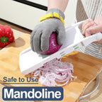 Dowellife ANSI A9 Cut Resistant Glove Food Grade, Stainless Steel Mesh Metal Knife Cutting Glove for Butcher Oyster Shucking Kitchen Mandoline Chef Slicing Fish Fillet(X-Large-3 Pcs)