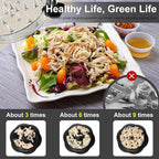 Chicken Shredder Large Chicken Breast Shredder Tool Twist with Brush&Fork, Visible Meat Shredder Machine, Strong Anti-Slip Strip, Ergonomic Handle, BPA Free, Suitable for Pork Beef Chicken