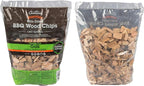 Camerons All Natural Oak Wood Chips for Smoker - 260 Cu. in. Bag, Approx 2 Pounds - Kiln Dried Coarse Cut BBQ Grill Wood Chips for Smoking Meats - Barbecue Smoker Accessories - Grilling Gifts for Men