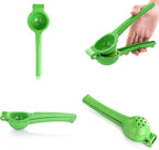 New Star Foodservice 42849 Enameled Aluminum Lime Squeezer, Green