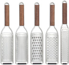 Microplane Master Series Wood Handle Stainless Steel Frame Extra Coarse Blade Cheese Grater