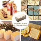 Small Rectangle Silicone Soap Mold with Wooden Box DIY Handmade Loaf Mould
