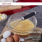 KitchenAid Utility and Flat Whisk Set, Set Of 2, Black