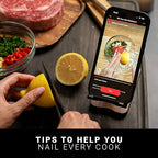 MEATER Pro Duo: Wireless Smart Meat Thermometer | 1000°F High Heat Resistance | Long Range | Dual Probes | Six Sensors | BBQ, Oven, Grill, Smoker, Air Fryer, Deep Fryer | iOS & Android App