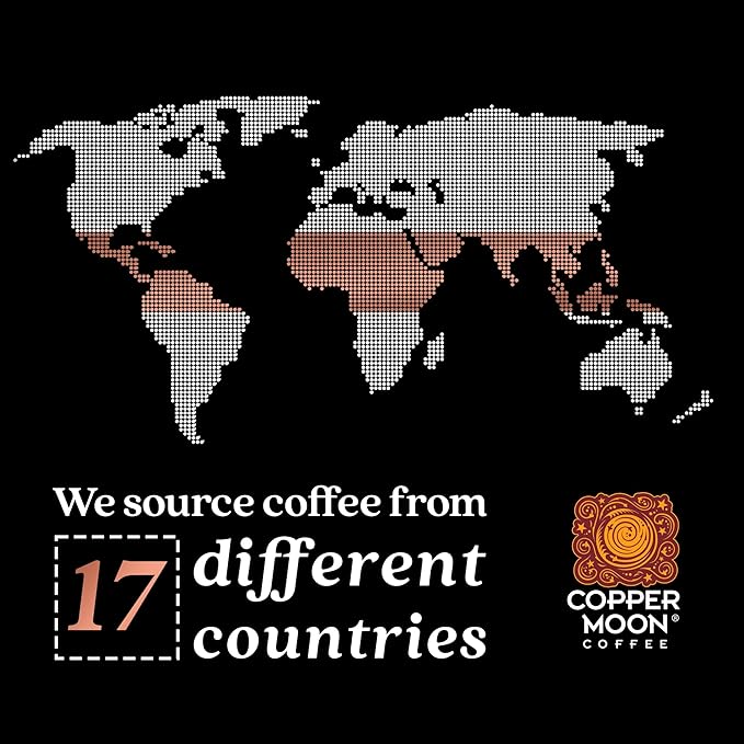 Copper Moon Medium Roast Whole Bean Coffee, Colombian Blend, 2 Lb
