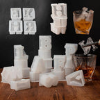26 Pack A-Z Letter Resin Casting Molds - Silicone Mold for Candle Making & Home Decor