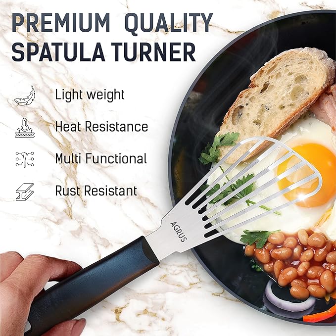 Fish Spatula Satainless Steel (10.5 inches)