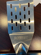 Grill Light 2-Piece Stainless Steel LED Spatula & Tong BBQ Grilling Set - Personalized, Engraved