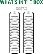AO Smith 2.5"x10" 5 Micron Sediment Water Filter Replacement Cartridge - 2 Pack - For Whole House Filtration Systems - AO-WH-PREV-R2