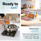 2-Cup Silicone Freezer Trays with Lids – Perfect for Meal Prep, Portion Control, and Easy Freezing-Meal Prep Container Molds for Soup,Leftovers (Aqua, 2 Pack)