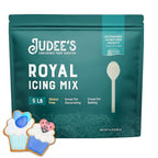 Judee's Gluten Free Royal Icing Mix - Just Add Water Meringue Powder for Royal Icing - Frosting Blend for Cookie Decorating - Bulk Mix for Cake Decorating Kit - 5 lb, Pack of 1