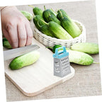 PRETYZOOM 6pcs Grater Stainless Steel Garlic Tool Mini Slicer Vegetable Grater Multi-use Strong Comfortable to Hold