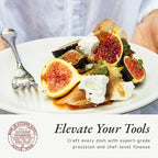 Made In Cookware - Stainless Steel - Serving Utensil Set - Fork, Spoon, Slotted Spoon - Dishwasher Safe